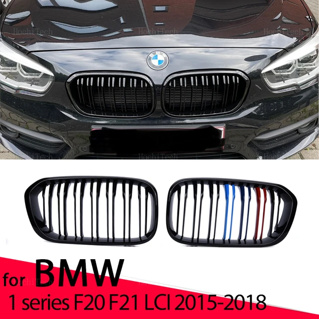 BMW 1er F20 F21 Gitter in glänzend Schwarz, Weltweit versenden