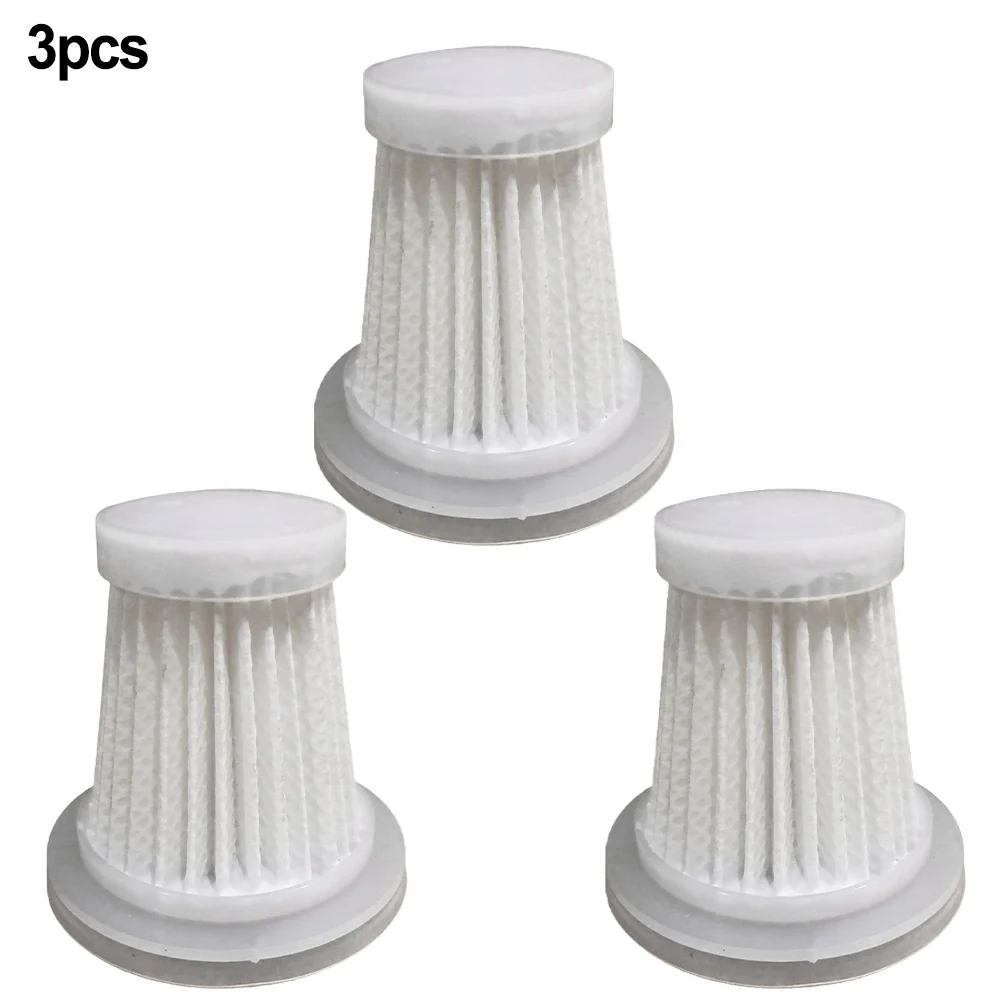 

3pcs Washable Reusable Filter 656/107 Hypa Filter Element Dust Filters For Mini Wireless Car Vacuum Cleaner Efficient Filtration