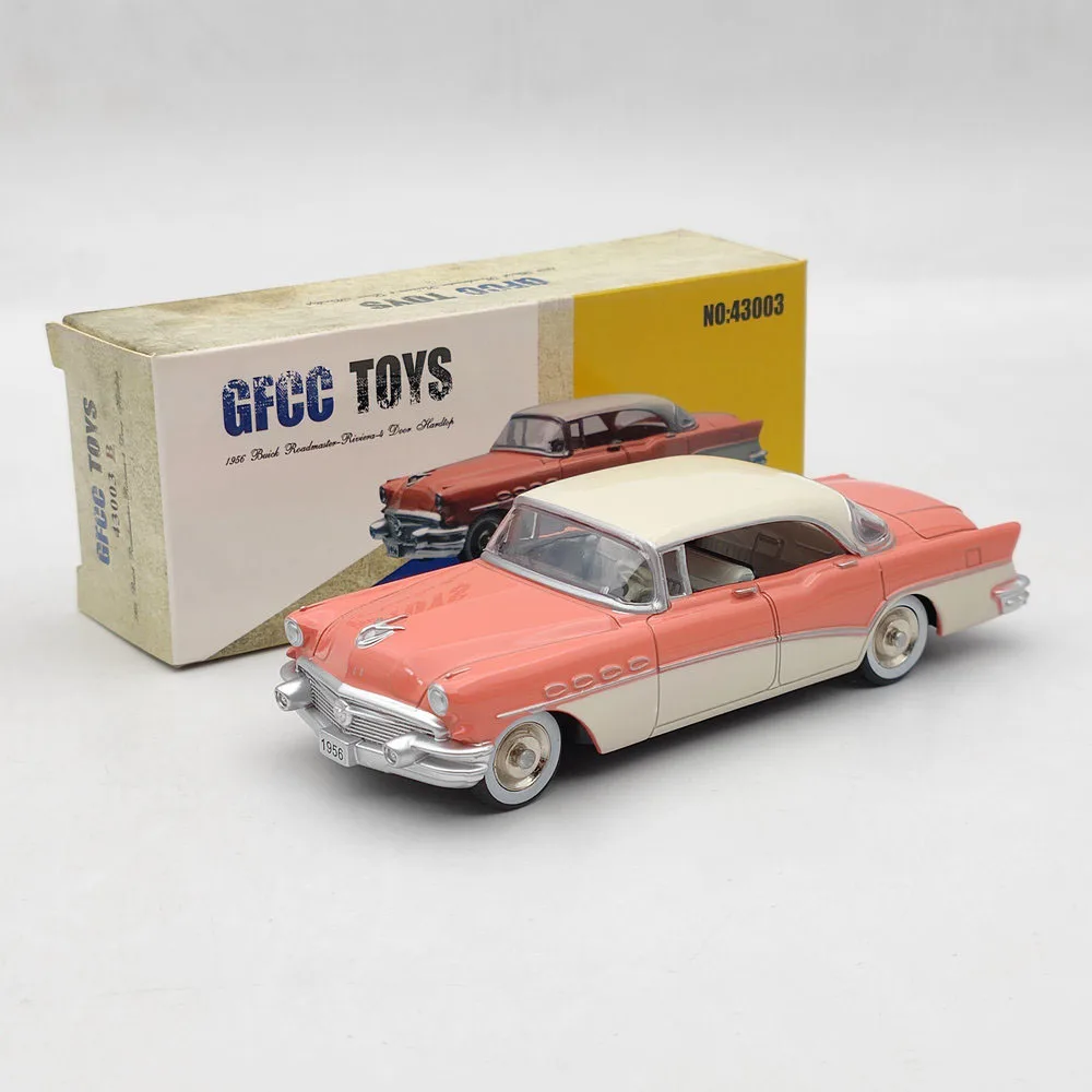 

GFCC Toys 1:43 Roadmaster-Riviera-4 Door Hardtop 1956 #43003B Alloy car Limited Collection