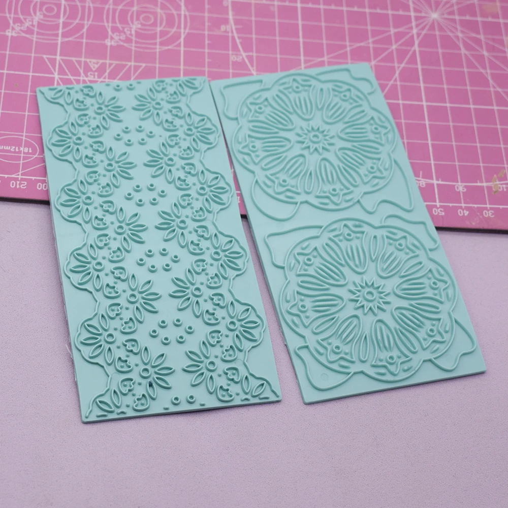 Embossed Pattern Texture Mat for Clay Crafting and Pottery