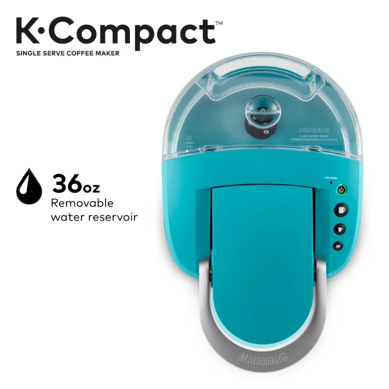 Keurig K-Compact Single-Serve K-Cup Pod Coffee Maker, Turquoise - AliExpress