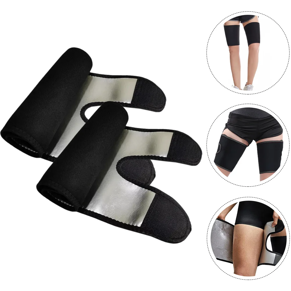 

Fitness Leggings Thigh Brace Girl Wraps Bands Loose Wight Slimming Trimmer for Women Loss Weight Adjustable Sleeve Sweating