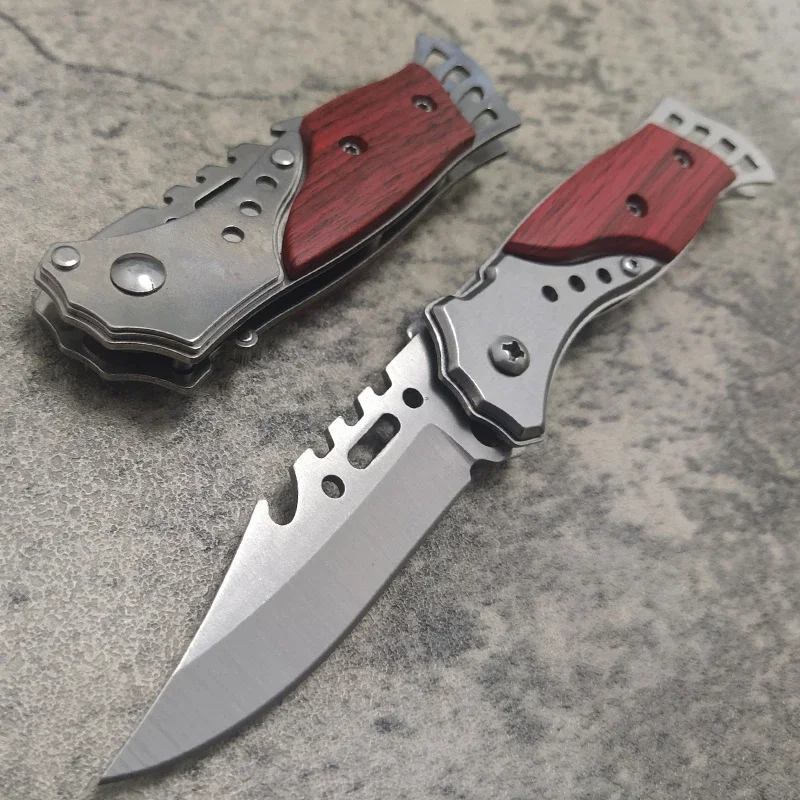 

Damascus Folding Pocket Knife Tactical Knives Outdoor Portable Knife Multi-function Knifes High Hardness Hunting Camping Knife