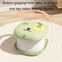 Portable Toddler Potty Folding Travel Car Potty Folding Portable Potty For Travel Small & Convenient With Absorbent Paper 2