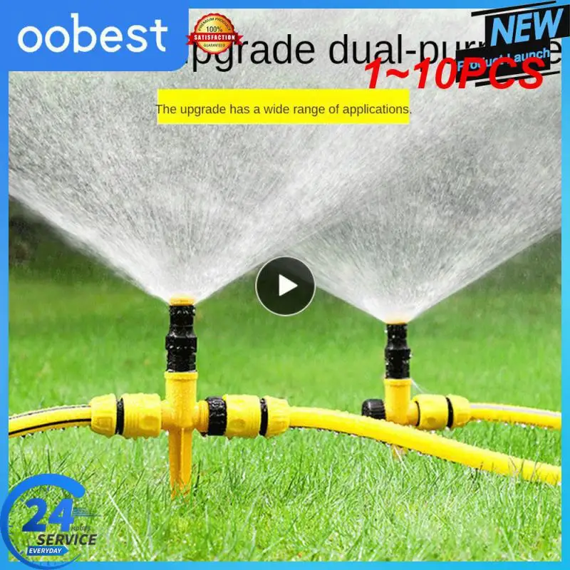 

1~10PCS Degree Automatic Sprinkler Lawn Irrigation Head Adjustable Spray Nozzles Roof Cooling Sprinkler Industry Garden Tool