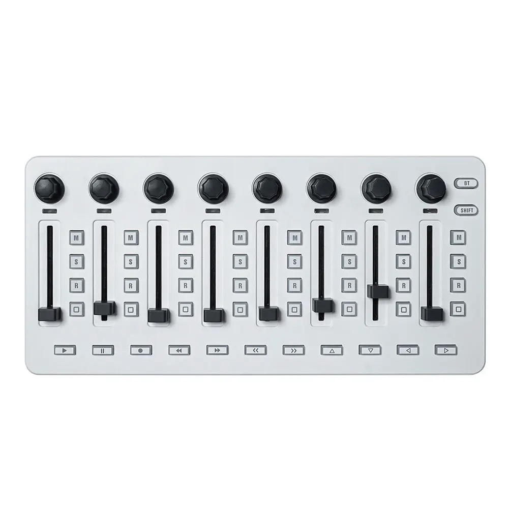 무선 MIDI 컨트롤러 BT 연결 믹싱 콘솔 대부분의 전자음악 악기용 USB 컨트롤러 믹서