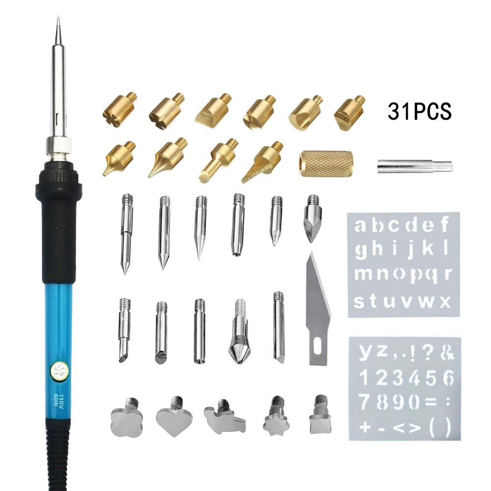 60W Electric Soldering Iron Set Temperature Adjustable soldering iron kit,electric soldering iron,soldering iron set,soldering iron