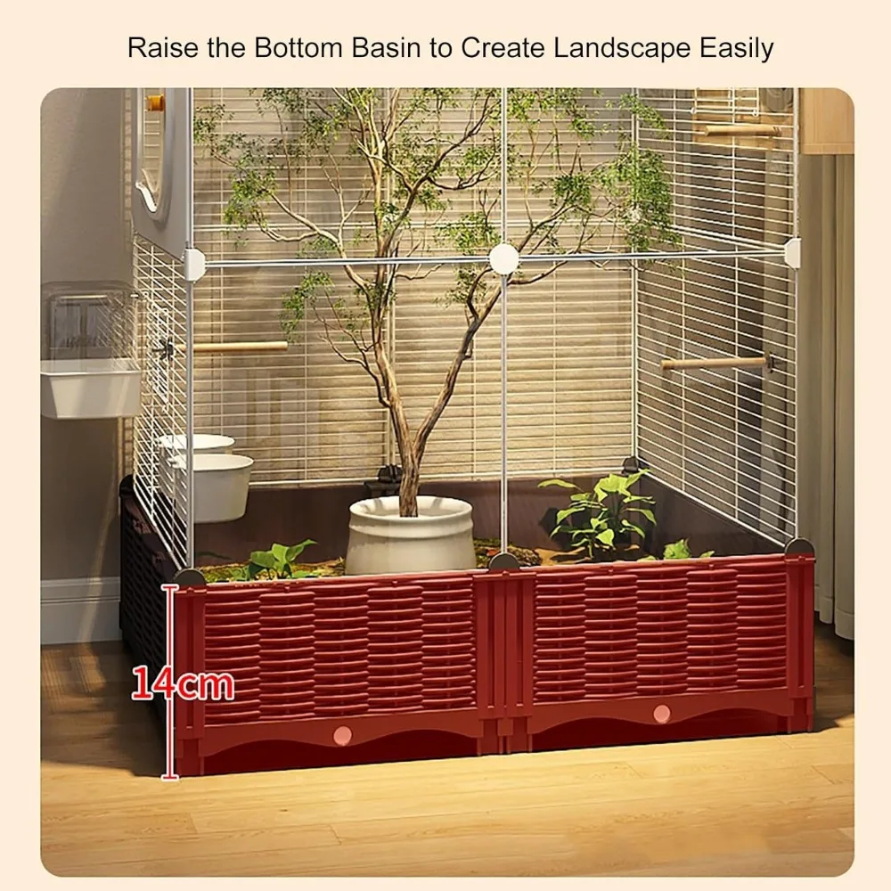 Wire Bird Cage with Tray 4