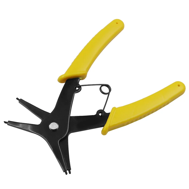 Snap Ring Plier 4 Way Type Circlip Pliers Multifunctional Hand Tool