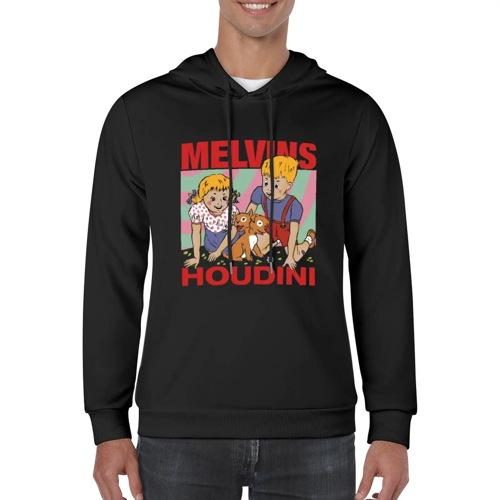 

New Melvins - Houdini Pullover Hoodie korean style clothes men's sweat-shirt set autumn hoodie