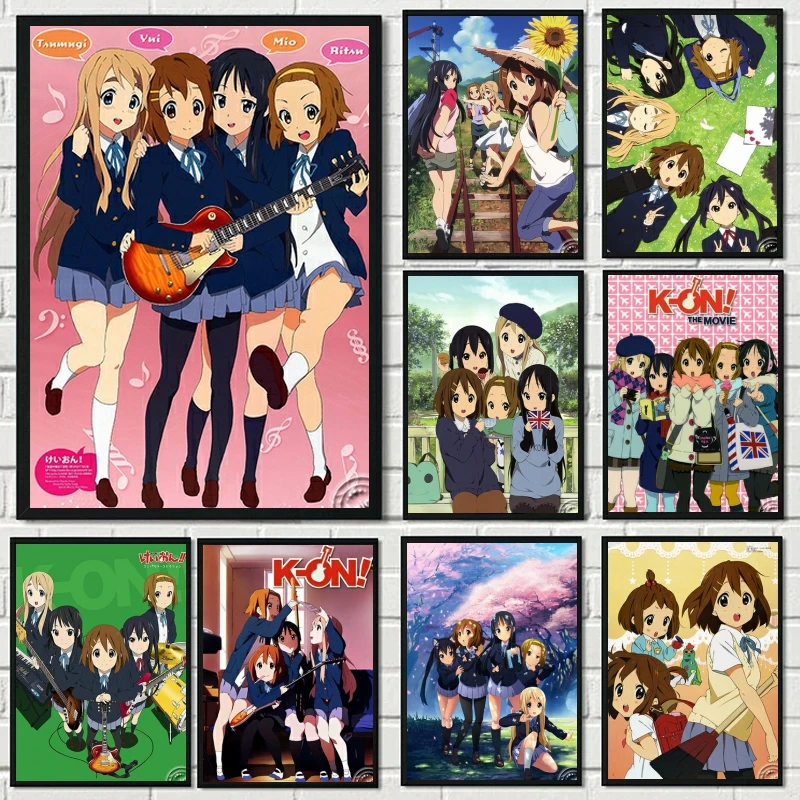 

Diamond Painting Japanese Anime K-ON Full Drill Square Round Cross Stitch Diamond Embroidery Mosaic Embroidery Home Decor