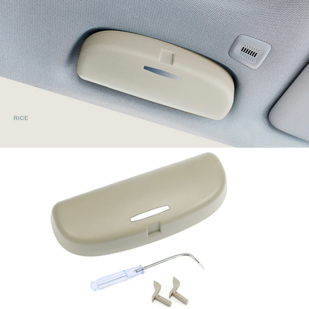 

​Car Sunglasses Holder Sun Glasses Box Eyeglasses Case for BMW X1 X3 F25 X5 G05 F11 F20 i3 Accessories