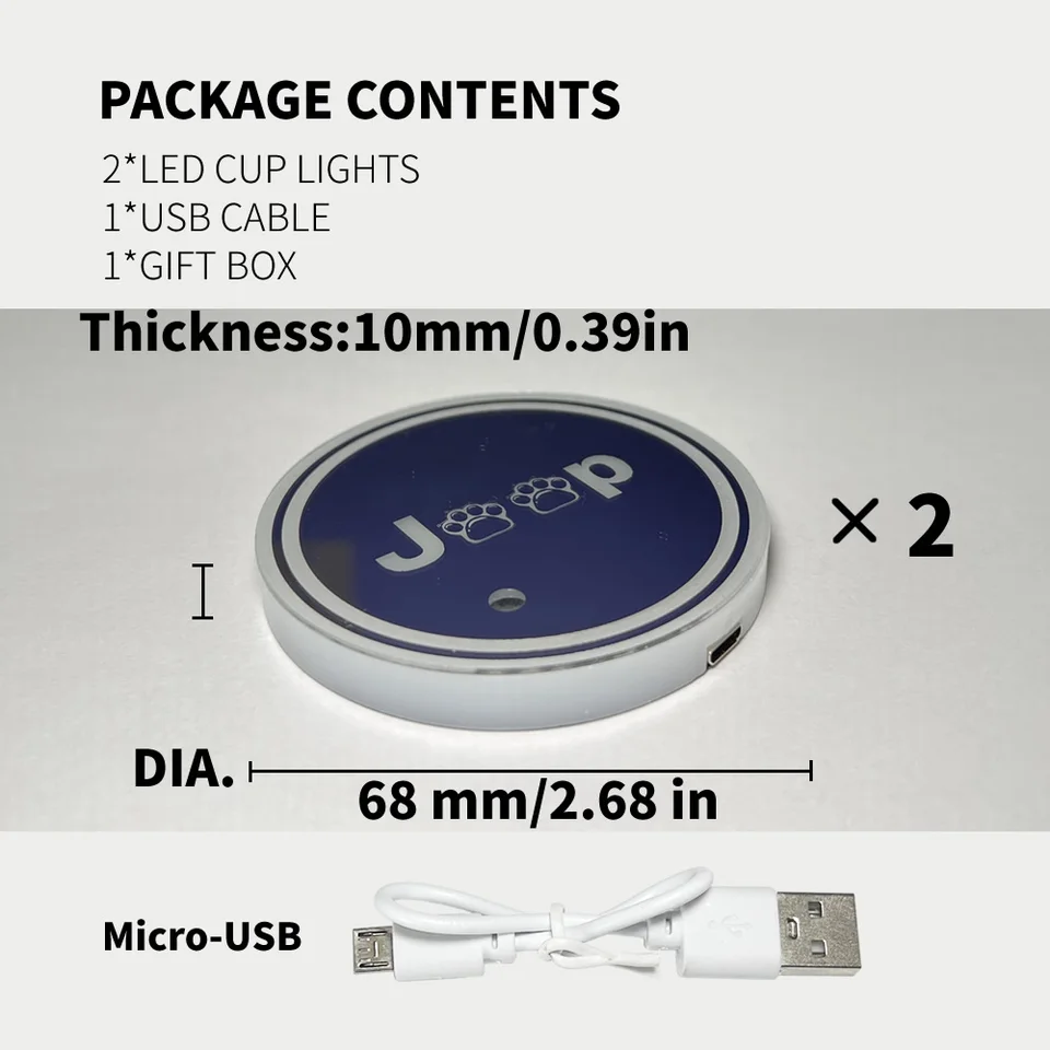 Luci Cortesia LED Jeep Renegade 2014 in poi: C5W Glow a Luce Calda (Coppia