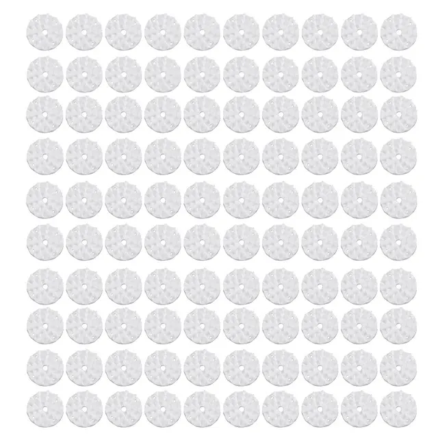 100pcs Plastic Lotus Acupressure Yoga Mat Spikes Workout Pilates Cushion Needle