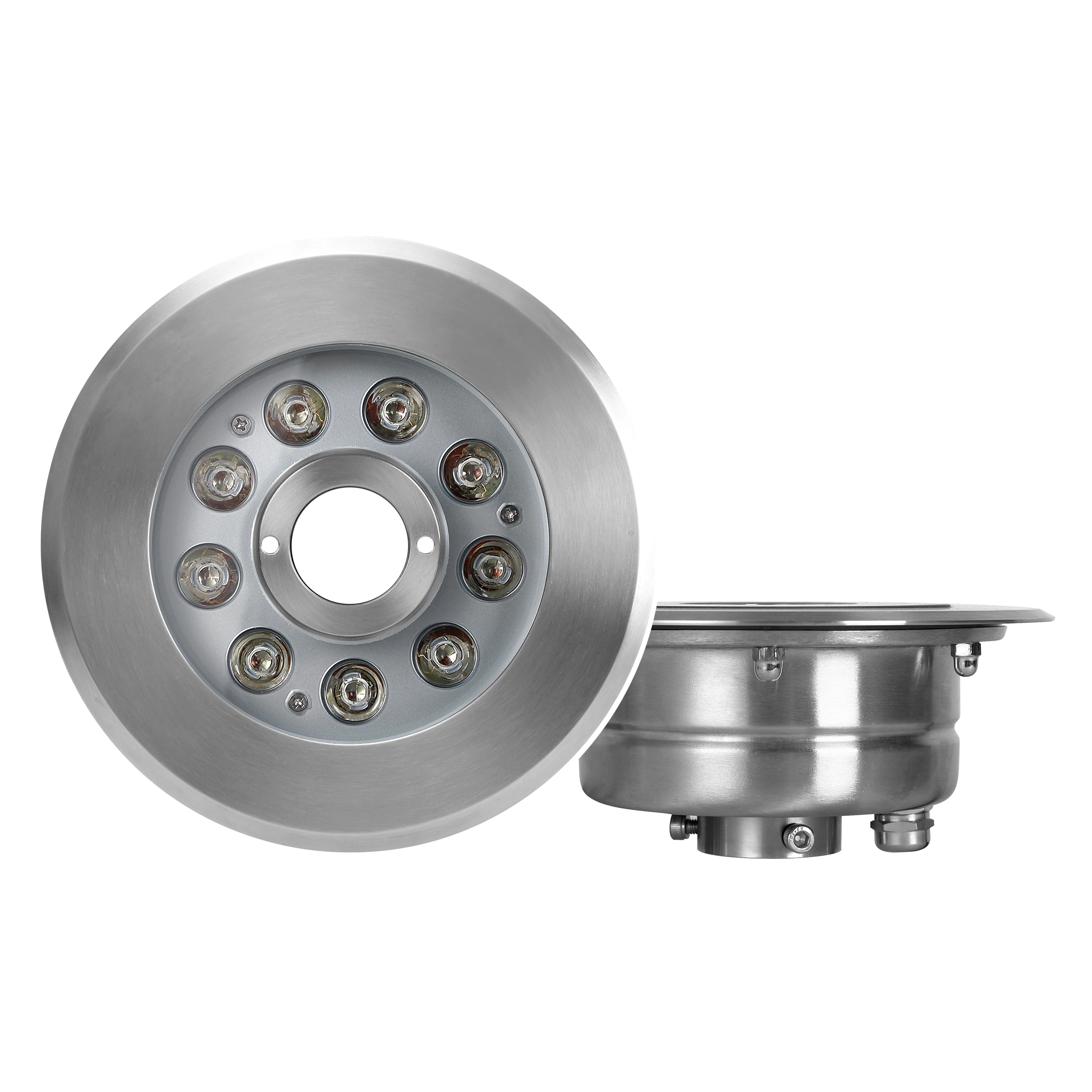 IP68 RGB fountain light DMX underwater LED lights