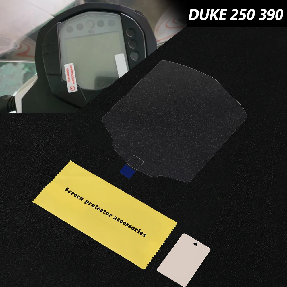 

For DUKE 200/390 RC390 RC 390 DUKE390 DUKE200 Motorcycle Cluster Scratch Cluster Screen Protection Film Protector Accessories