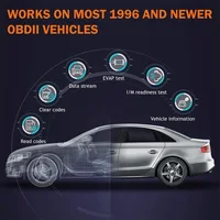 ANCEL FD700 OBD2 Scanner Full System Code Reader OBD 2 with Engine ABS SRS EPB/Throttle Oil Reset Car Diagnostic Tool for Ford 2