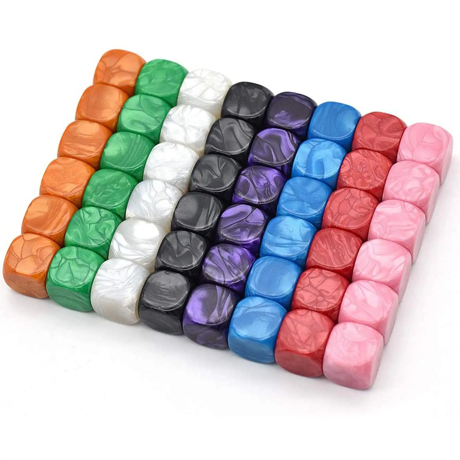 16mm Blank Dices for Role Playing Game, Creative Painting, Dices Making