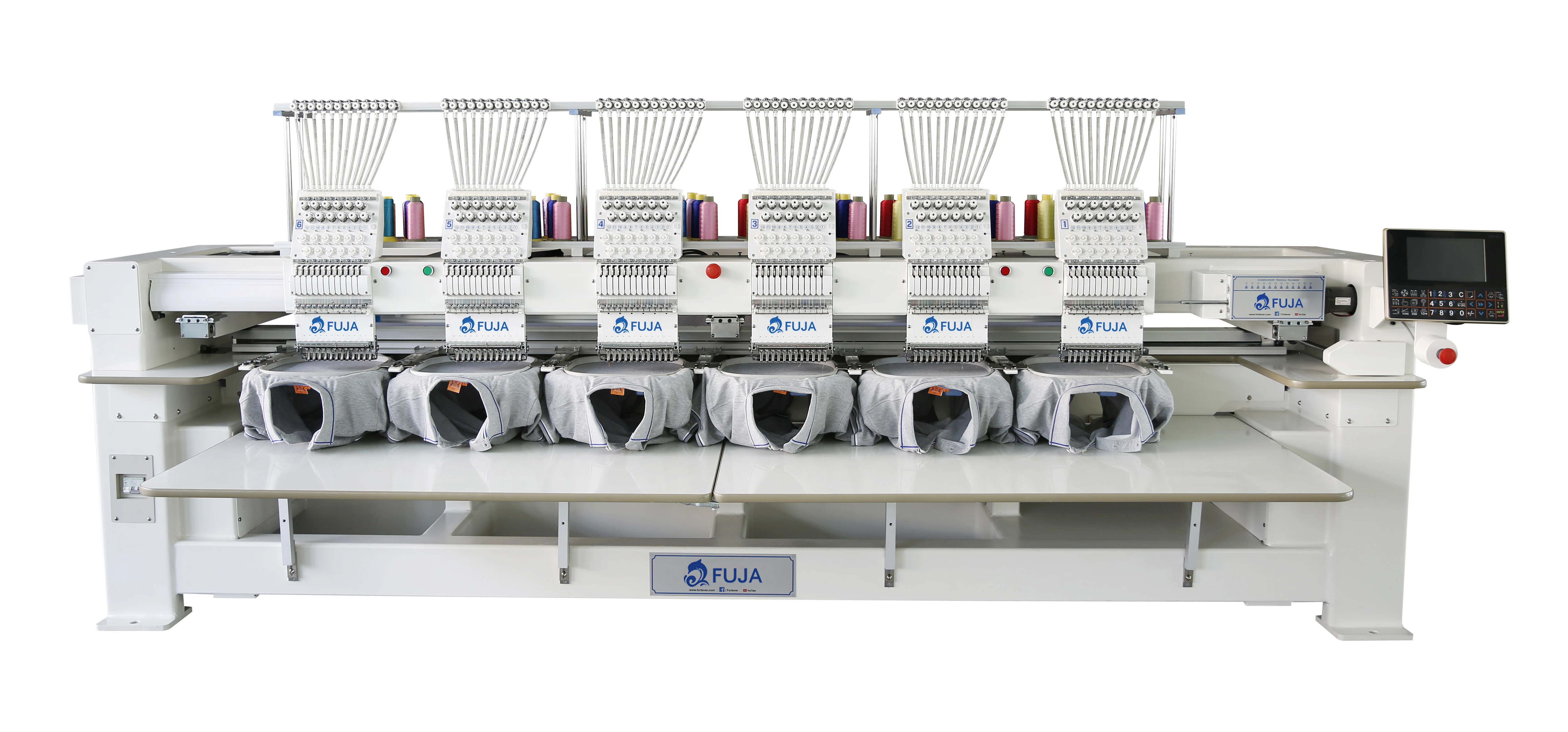 Fuja Best Sell High Quality 12 15 Needles 2 Heads Hat Embroidery Making  Machine for Sale - China Embroidery Machine Computerized, Computerized Embroidery  Machine