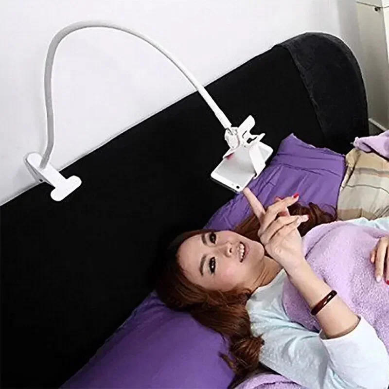 TBC Clip Mobile Phone Holder Portable Flexible Lazy Bed Stand Bracket