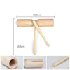 Toddlers Music Toys Set Castanet Sand Hammer Tambourine Triangle Double Ringer Orff Percussion Instrument Sets Montessori Toys 5
