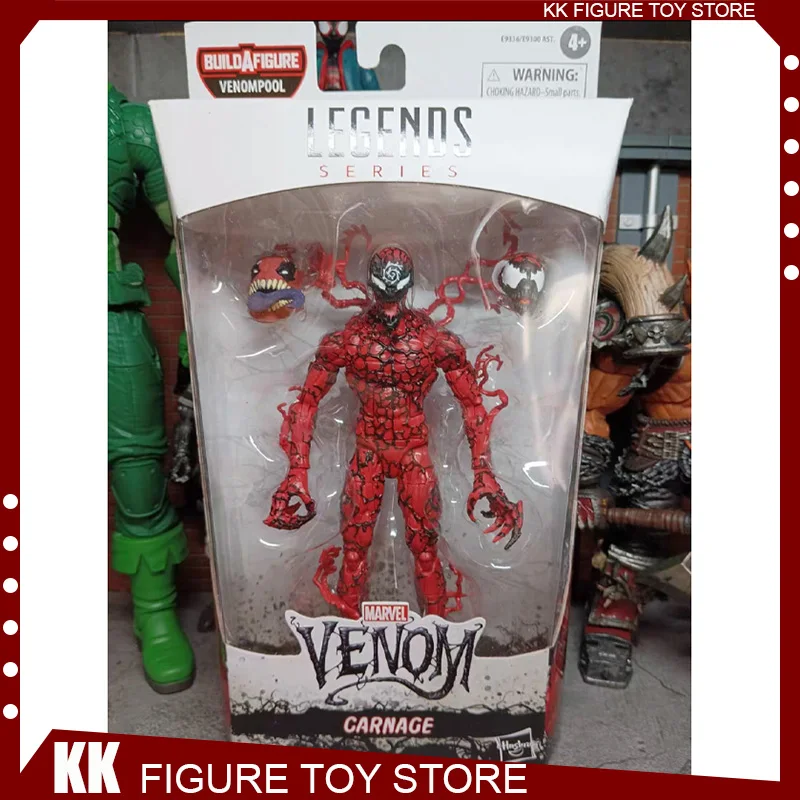 

Marvel Legends Series Anime Figure Venom Carnage Venompool Baf Action Figure Collection Model Doll Toys Christmas Gifts 6 Inch