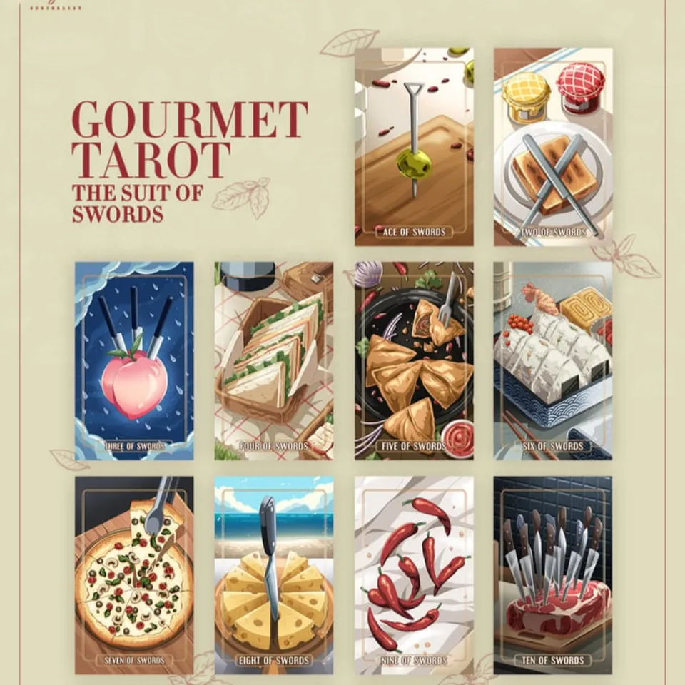 【超希少】Herbal and Spiced Culinary Tarot Herbal and Spiced Culinary Tarot Deck — Herbal and Spiced