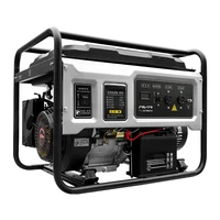 Générateur de carburant double 12kw 10kw, petite puissance, silencieux, Portable, démarrage électrique, prix d'usine 5