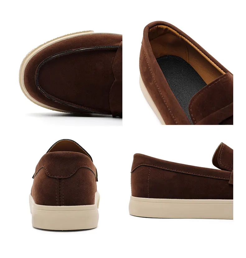 Suede Leather Men's Loafers