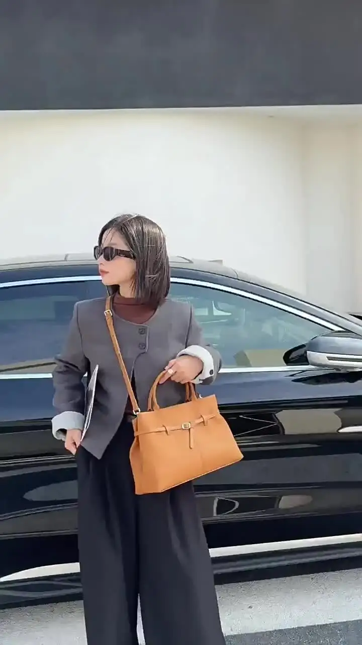 2025 новые модные женские сумки из натуральной кожи на плечо женская брендовая