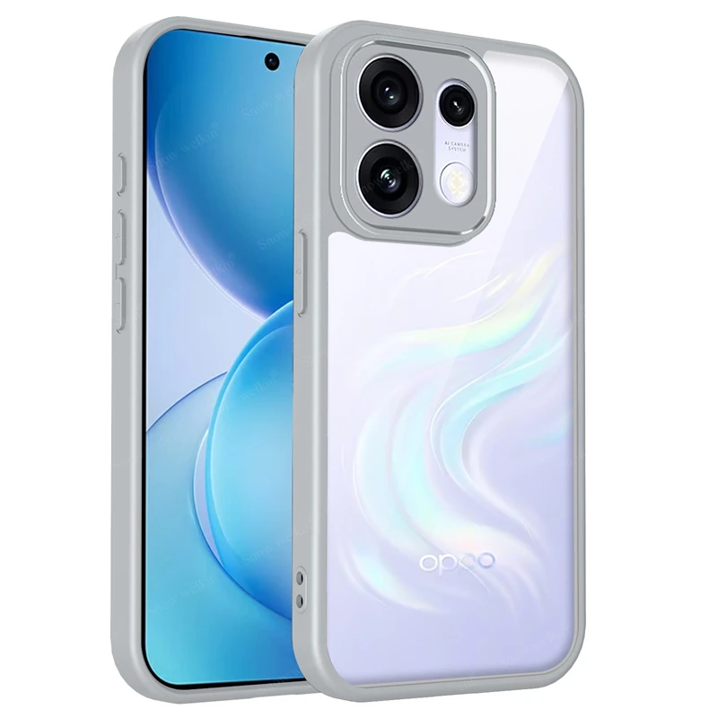 Clear Shockproof Silicone Phone Case with TPU Bumper