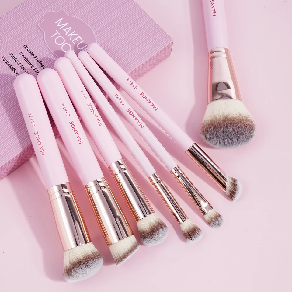 訳ありレア品【M・A・C】make brush set Amazon.com: MAANGE Makeup Brush Set 49 Pcs Makeup Tool Set