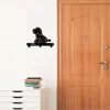 1pc Charming Wall Mounted Key Holder – Puppy Accessory Key Holder with Wall Mounted Hook Puppy Wall Mount Key Holder Charming 5