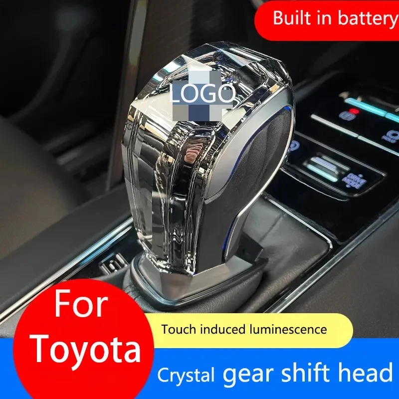 

Car crystal gear shift head LED illuminated logo Gear head for Nissan SYLPHY 2020-2023 SYLPHY Shift lever head