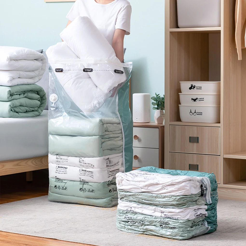 Dual-Purpose Clothing Sorting Bag With Tough And Flexible Insect And Dust Prevention Plastic Storage 45*70CM 5