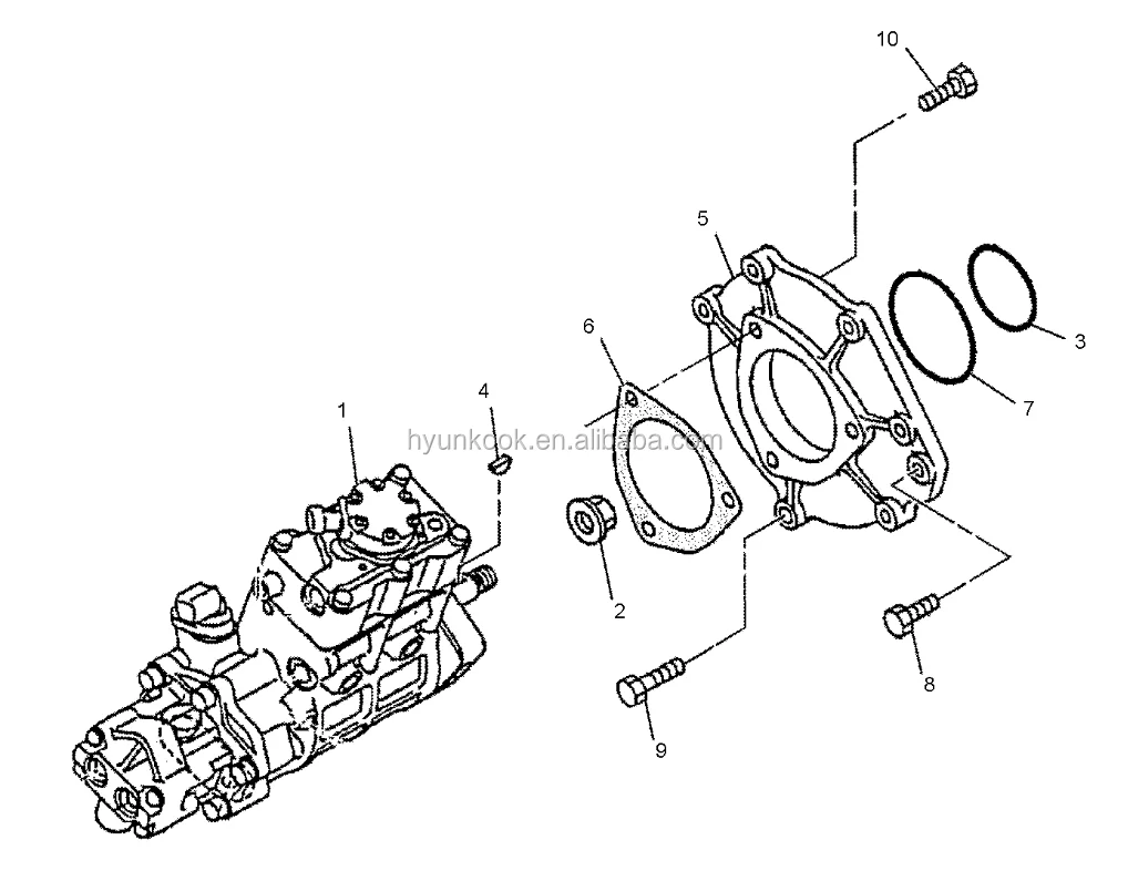 

C6.6 HIGH PRESSURE FUEL PUMP 3178021 317-8021 276-8398 2768398 FOR ENGINES