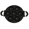 7 Hole Cooking Cake Pan Cast Iron Omelette Pan Non-Stick Cooking Pot Breakfast Egg Cooker Cake Mold Kitchen Cookware Kitchenware 3