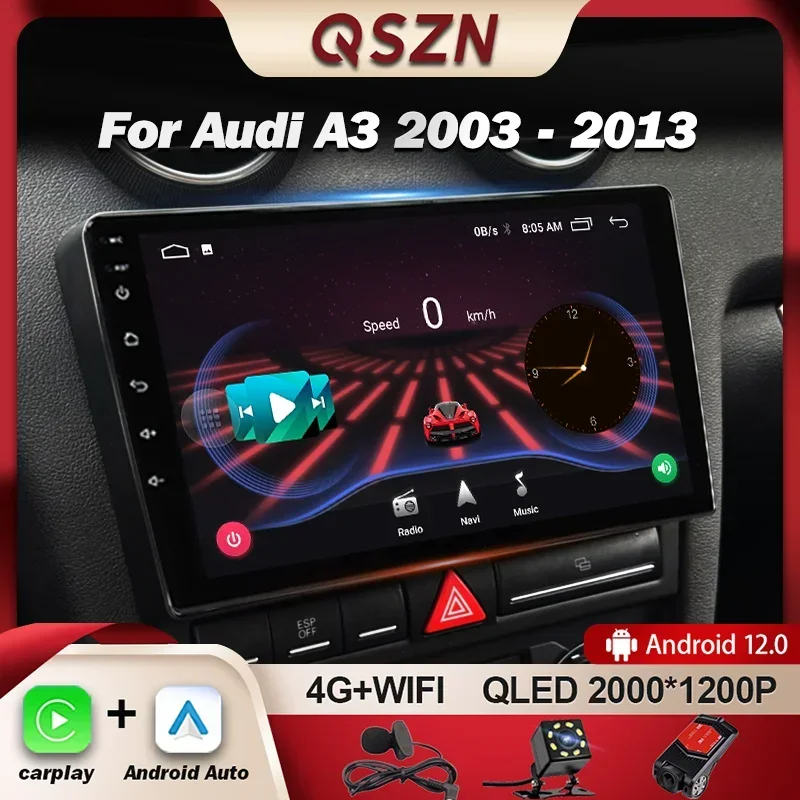 Autoradio Android 12 pour Audi A3