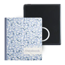 Twosheep Magnetic Detachable Case with Auto Sleep/Wake - Small Fresh Floral Design, 7 Inch - Musnap Ocean (Detachable D9)