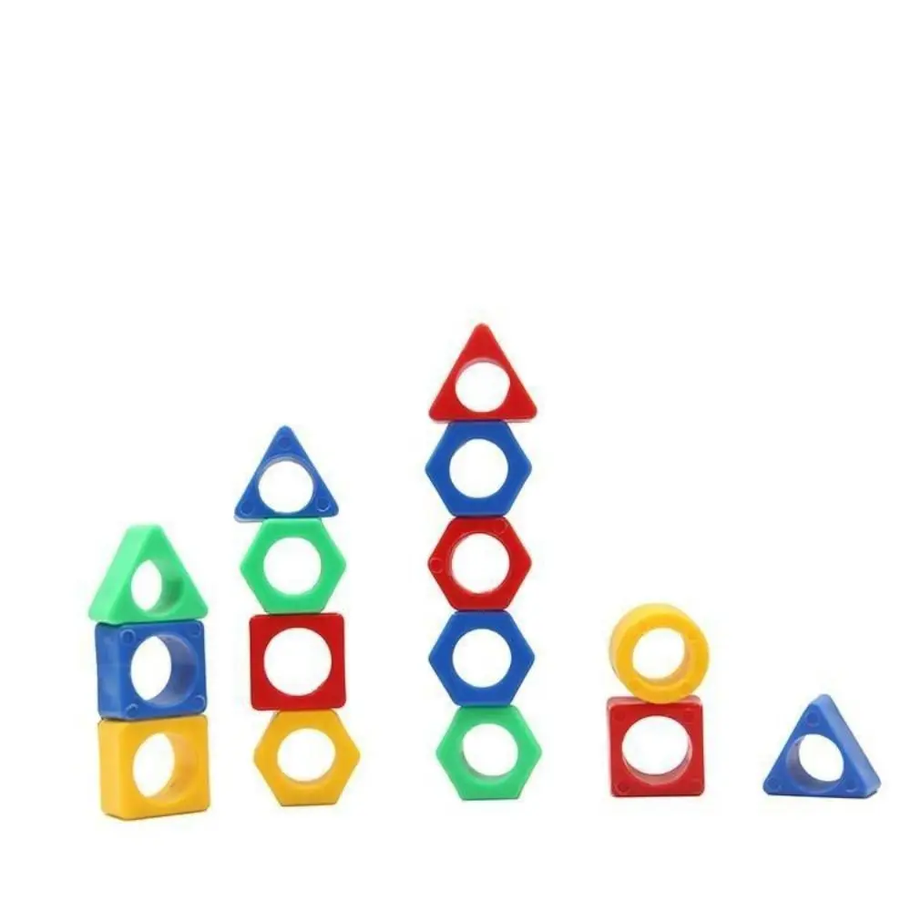 Puzzle Board Geometry Shape Matching Toy Pattern Cognitive Montessori Shape Matching Board Game DIY Challenges