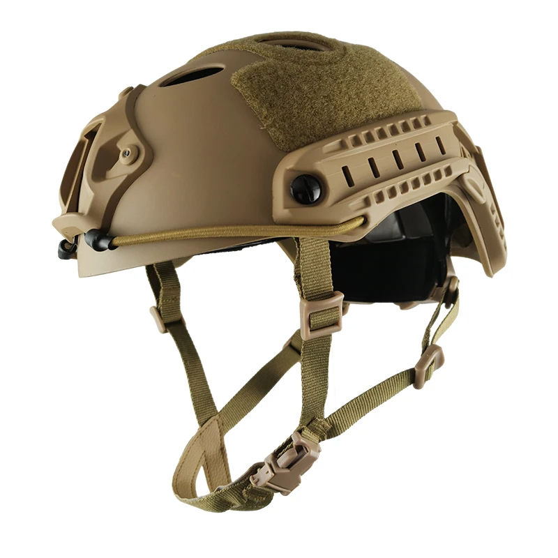 Casque anti-émeute tactique rapide ABS, Suspension à 4 points, circonférence de tête réglable pour militaire CS Airsoft, Protection extérieure