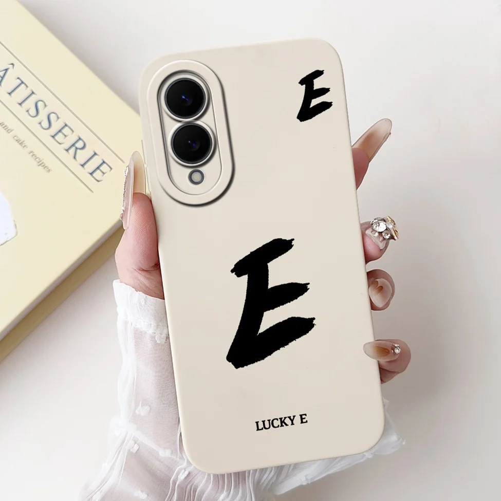 Luxury Crown & Floral Painted Silicone Phone Case - Simple Fashion Letters Design