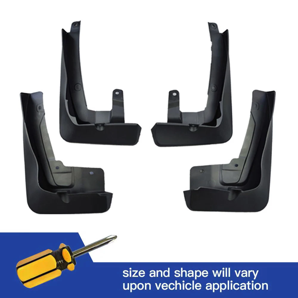 

4Pcs Front & Rear Mud Flaps Splash Guards Mudguards Black For BMW iX3 G08 2020 2021 2022 2023