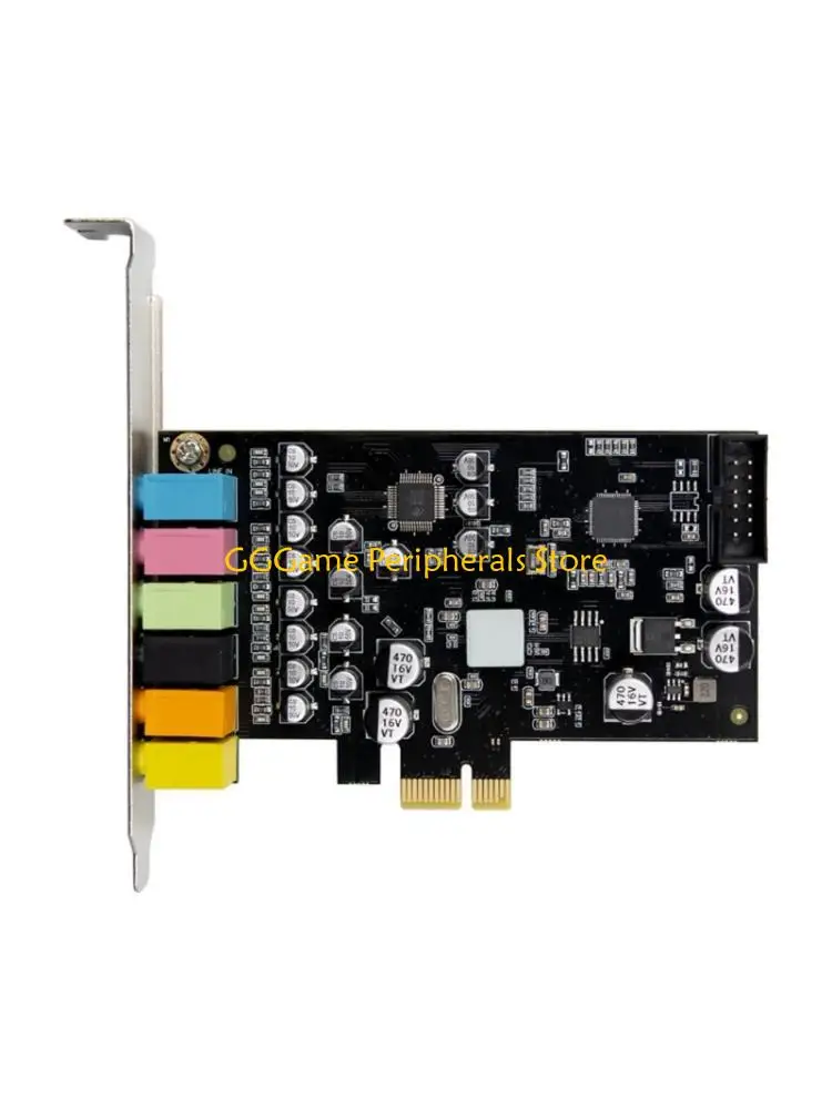 가상 서라운드 사운드를 위한 U55B 전문가 ST117 PCIe 청각 카드 CM6..