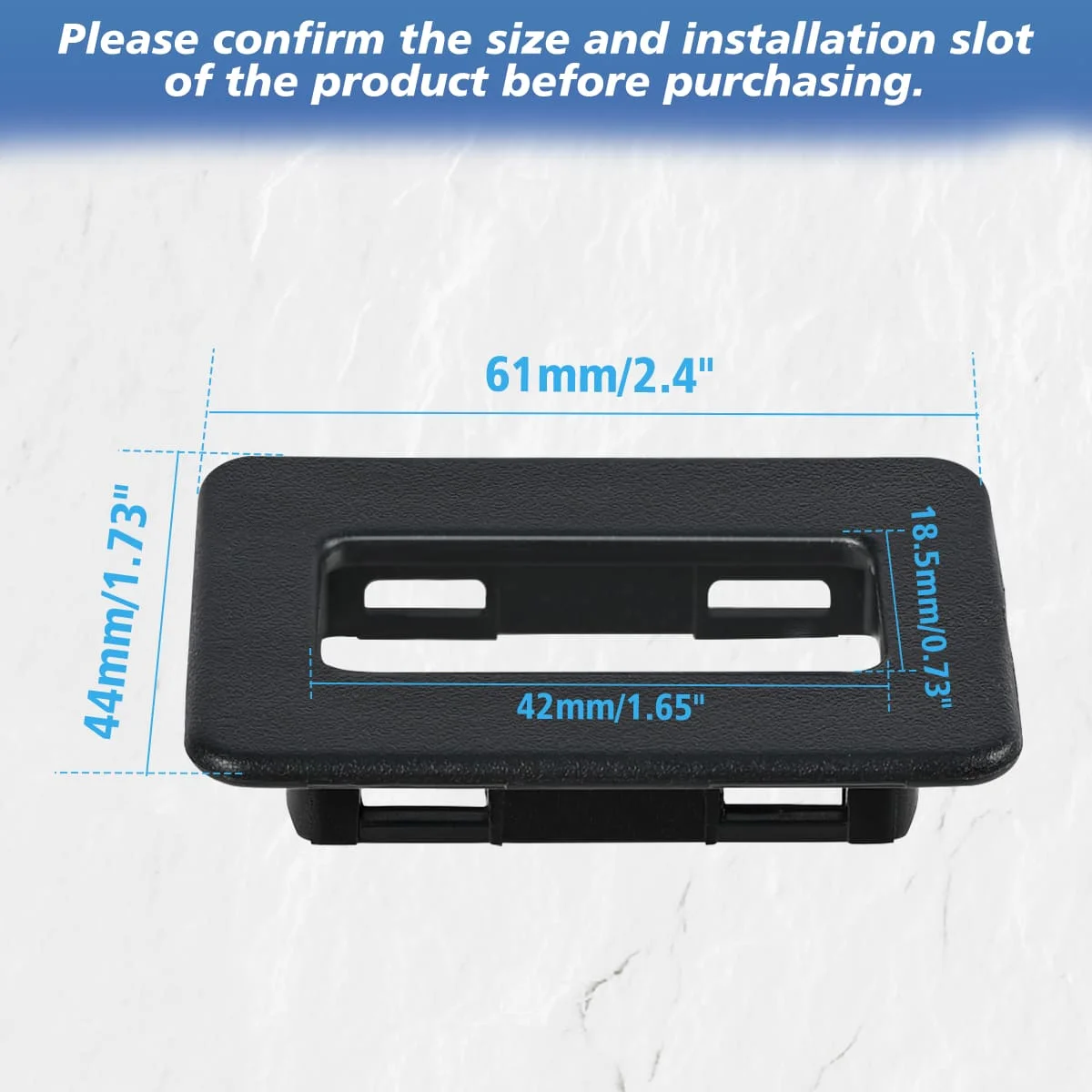 자동차 뒷 창문 스위치 트림 수리 고정 커버 패널 블랙 에스컬레이드 유콘 타호 실버라도 2000 2001 2002