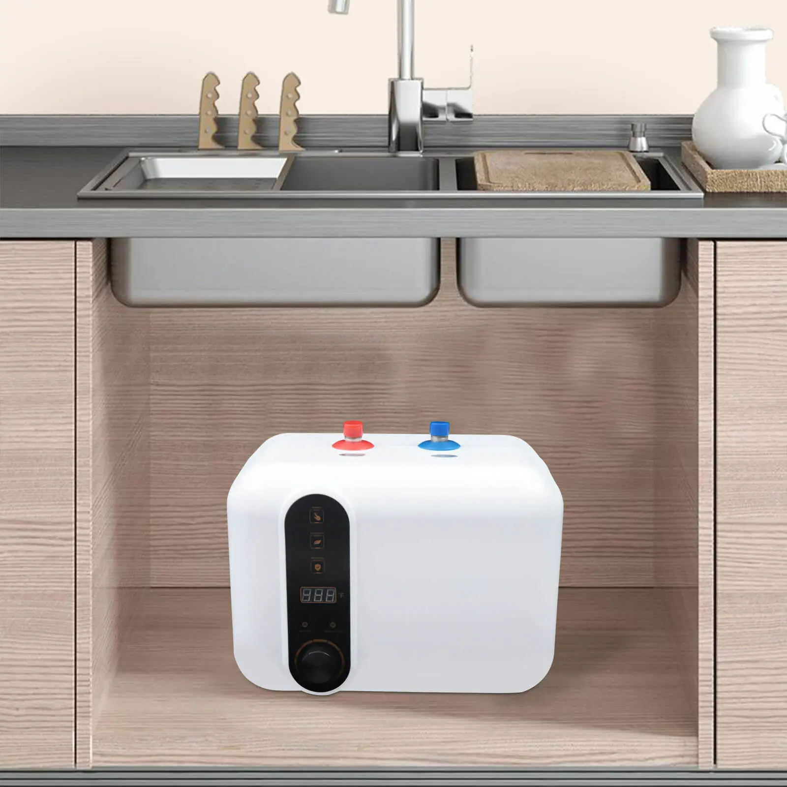 10L Electric Instant Hot Water Heater 110-120V Compact Mini Tank Storage Under  Sink Tap Kitchen Bathroom 1500W - AliExpress