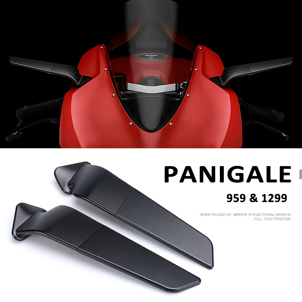 Motorrad Rückspiegel für Ducati Panigale 1299 s Panigale 959 Corse links  rechts Aluminium Seitens piegel Zubehör - AliExpress