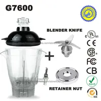 Mélangeur avec couvercle et lame, récipient de rechange sans BPA, accessoires de remplacement, pour G7400, G7600, G7500 2