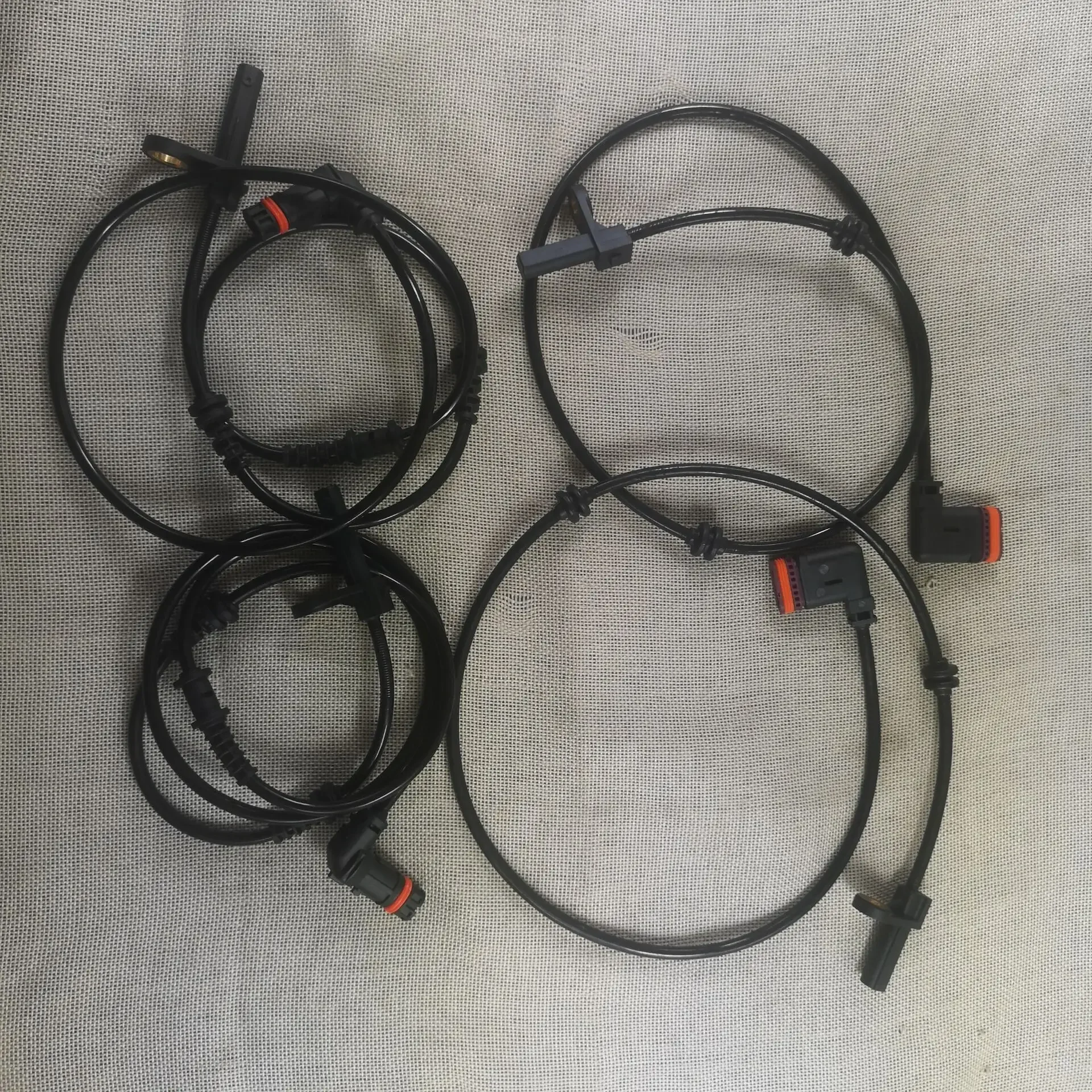 4x ABS Wheel Speed Sensor Front-Rear L & R fors: 2007-2010 W216 W221 2215400317 2215400117 2219055700, 2219057100, 2ABS1020