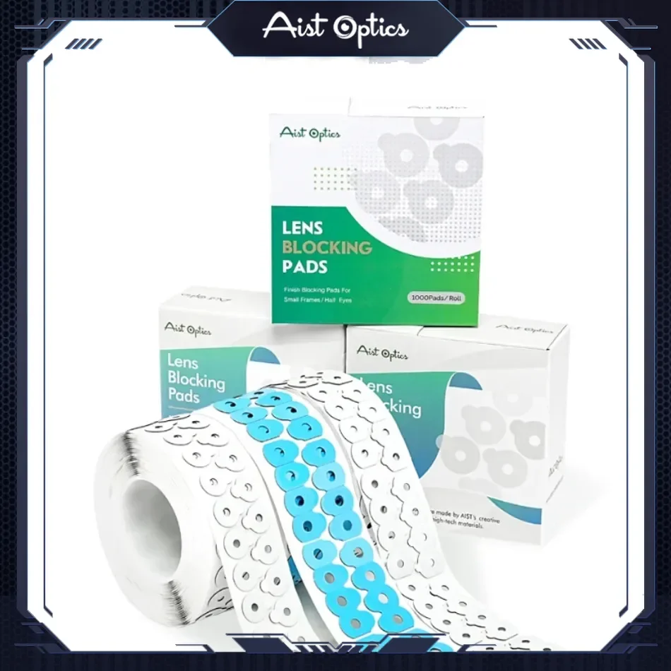 1000pcs-High-Quality-Lens-Blocking-Pad-Blocking-Mat-Glasses-Edging ...